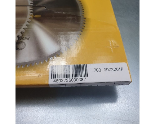 Пильный диск 300x30x2,0/1,6 Z=100 ATB по плексигласу, пластикам PROCUT 783.3003001P