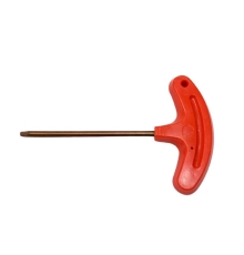 Ключ "звёздочка" для фрез с красн. ручкой Rotis AK80075